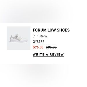Adidas Forum Low Sneakers